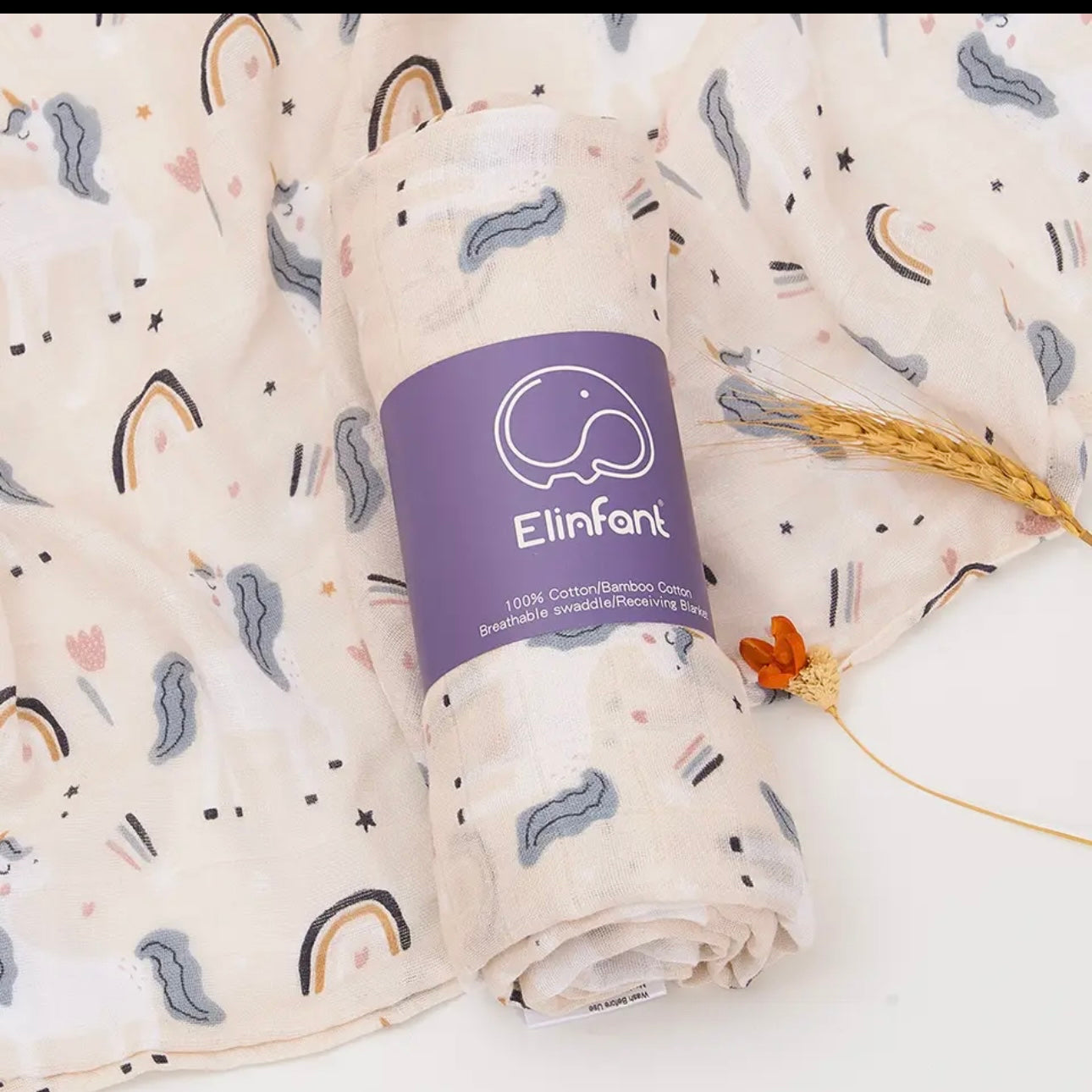 Bamboo swaddle blankets